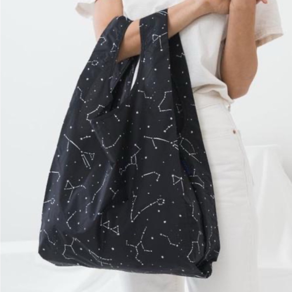 BAGGU Standard Reusable Bag - Black Constellation